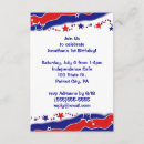Search for american flag birthday invitations Bbq