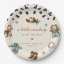 Search for cowboy boots plates Cowboy baby shower