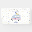Search for ice cream birthday banners Pastel
