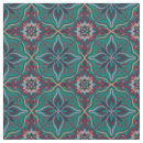 Search for teal geometric fabric Pattern