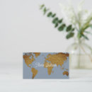 Search for world map business cards Modern