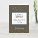 Search for nephew on fathers day cards Blue