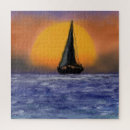 Search for sailboat puzzles Sunset