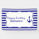 Search for nautical birthday banners Anchor