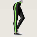 Search for green black neon leggings Stripe