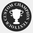 Search for award trophy stickers Champion
