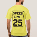 Search for road sign tshirts Speed limit