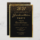 Search for confetti graduation invitations Gold