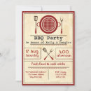 Search for bbq engagement party invitations Antique