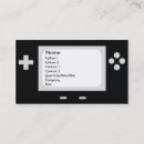 Search for gamer business cards Old