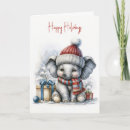 Search for elephant christmas cards Wildlife