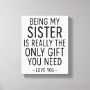 Search for sisters canvas prints Best sister ever