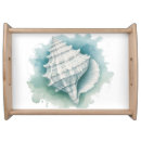 Search for seashell serving trays Nautical