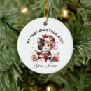 Search for kittens first ornaments For kids