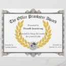 Search for funny awards Certificate