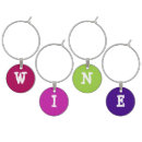 Search for letter wine charms Green