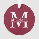 Search for letter m ornaments Initial