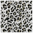 Search for black leopard animal print fabric White