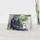 Search for funny gorilla birthday cards Chimp