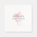 Search for pink bow napkins Coquette