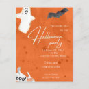 Search for halloween party invitation postcards skulls