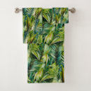 Search for palm leaf bath towels Tropics