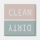 Search for clean dirty dishwasher magnets Reversible