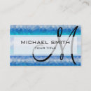Search for stained glass business cards Geometric