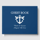 Search for anchor wedding guest books Blue