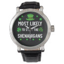 Search for st patricks day watches Shenanigans