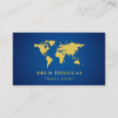 Search for world map business cards Gold foil