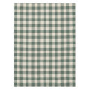 Search for green and white gingham tablecloths Retro
