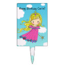 Search for princess cake toppers Pink