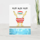 Search for pool christmas cards Swimmer