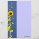 Search for sunflower stationery paper Letter