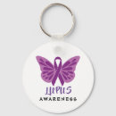 Search for purple butterfly keychains lupus