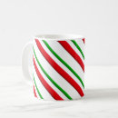Search for candy cane mugs Red and white