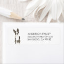 Search for boston terrier return address labels Animal