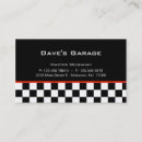 Search for car garage business cards Automobile