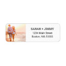 Search for photo return address labels Black