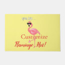 Search for flamingo doormats Tropical