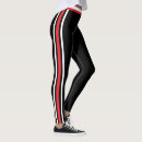 Search for red and white striped leggings Stripes