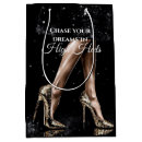 Search for high heels gift bags Glitter
