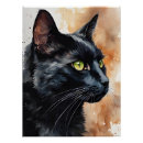 Search for green eyes black cat art Crazy cat lady