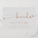 Search for here comes the bride invitations Simple
