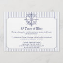 Search for nautical anniversary invitations Blue