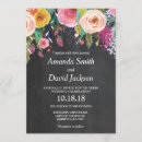 Search for black and purple wedding invitations Chic