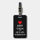 Search for his and hers luggage tags Mr and mrs