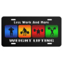 Search for fitness license plates Sport