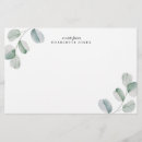 Search for eucalyptus stationery paper Botanical